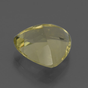 Quartzo amarelo natural 5,18ct, trillion, VS-SI