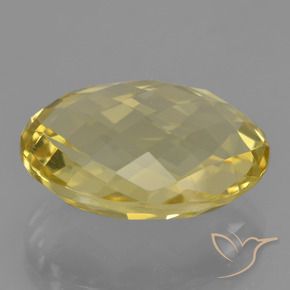 Quartzo Luz amarela Natural 17.03ct, oval, VS