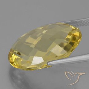 Quartzo Luz amarela Natural 17.03ct, oval, VS
