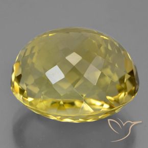 Quartzo amarelo médio Natural 28.14ct, oval, VVS