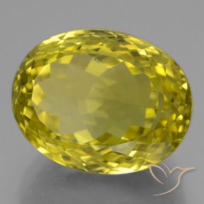 Quartzo Milho amarelo Natural 21.76ct, oval, VVS
