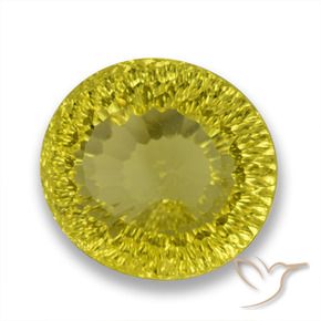 Quartzo amarelo médio Natural 70.69ct, oval, VVS-VS