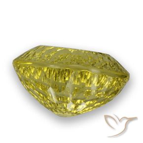 Quartzo Amarelo Intenso Natural 64.36ct, oval, VVS