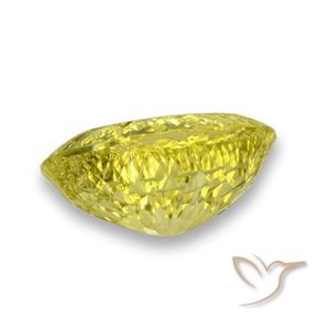 Quartzo amarelo médio Natural 26.58ct, oval, VVS