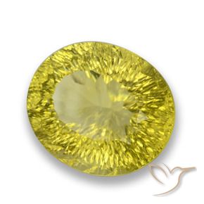 Quartzo Luz amarela Natural 41.57ct, oval, VVS