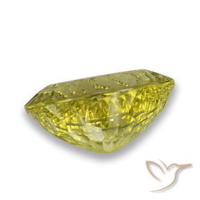 Quartzo Amarelo Abacaxi Natural 30.65ct, oval, VVS