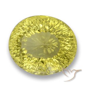 Quartzo Abelha Amarela Natural 27.80ct, oval, VVS