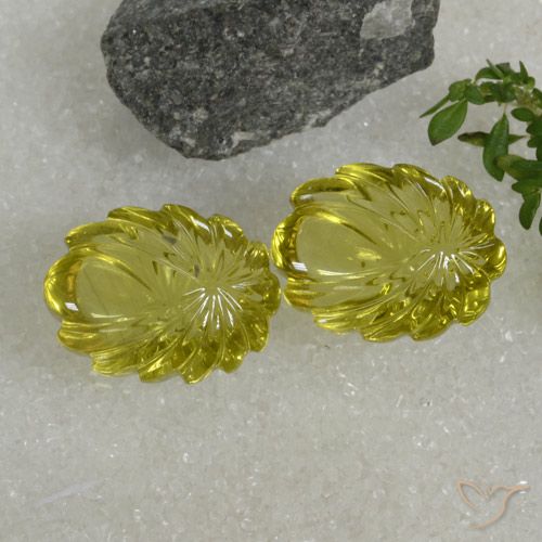 21.68ctw Natural amarelo médio Quartzo, Chique, Transparente