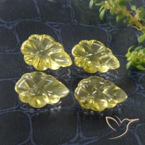 Pedras preciosas de Quartzo Amarelo claro natural de 14.83 ct, Chique, Transparente