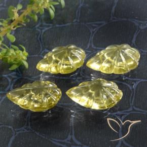 Pedras preciosas de Quartzo Amarelo claro natural de 14.83 ct, Chique, Transparente