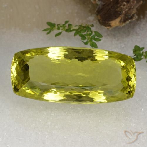 75.18ct Natural amarelo médio Quartzo, Chique, VVS