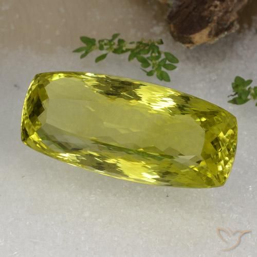 Quartzo amarelo médio Natural 75.18ct, Chique, VVS