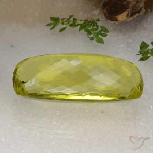 Quartzo amarelo médio Natural 75.18ct, Chique, VVS