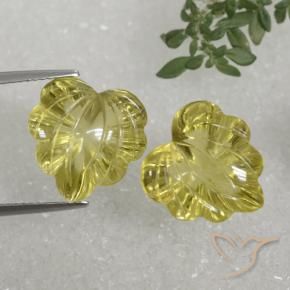 Pedras preciosas de Quartzo amarelo médio natural de 16.87 ct, Chique, Transparente