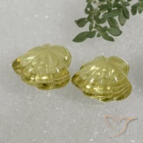 Pedras preciosas de Quartzo amarelo médio natural de 16.87 ct, Chique, Transparente