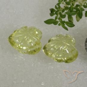 Pedras preciosas de Quartzo Amarelo verde natural de 14.33 ct, Chique, Transparente