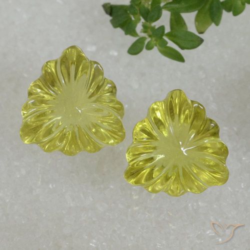 10.43ctw Natural amarelo médio Quartzo, Trilhão, Transparente
