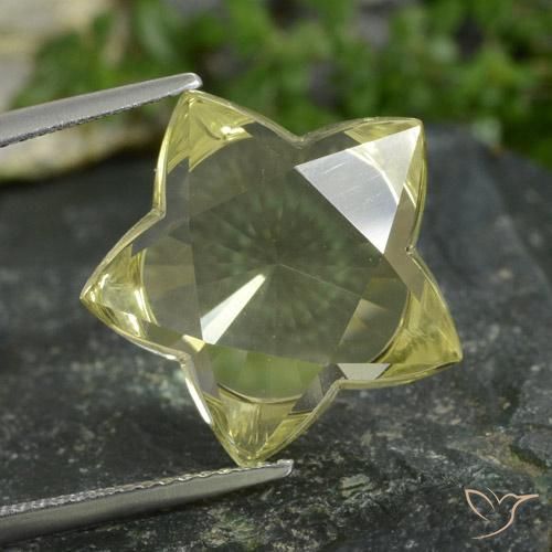 13.81ct Natural Lagoa Amarela Quartzo, Chique, Transparente