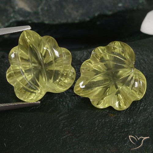 13.78ctw Natural Luz amarela Quartzo, Flor cortada, Transparente, Photo A