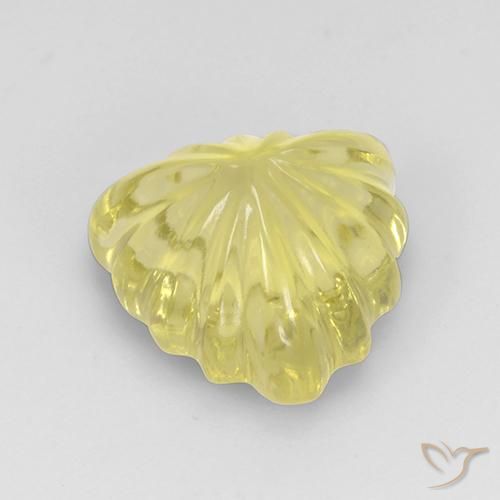 Quartzo Lagoa Amarela Natural 5.66ct, Trilhão, Transparente