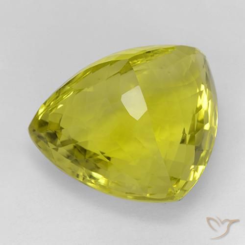 Quartzo Milho amarelo Natural 55.15ct, Trilhão, VVS