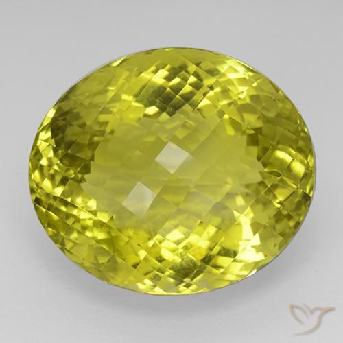 75.53ct Natural Milho amarelo Quartzo, oval, IF