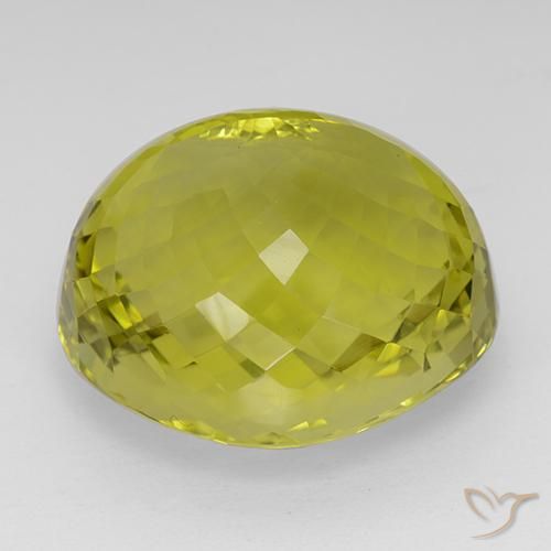 Quartzo Milho amarelo Natural 75.53ct, oval, IF
