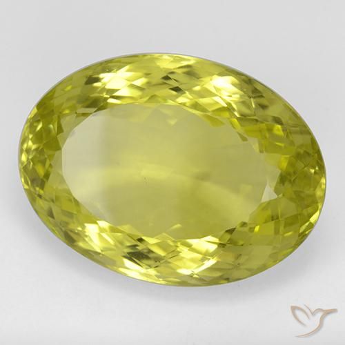 Quartzo Milho amarelo Natural 42.16ct, oval, IF