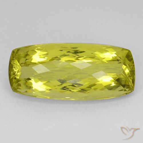 46.05ct Natural Milho amarelo Quartzo, Almofada, IF