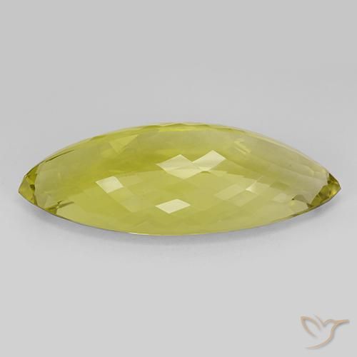 Quartzo Milho amarelo Natural 57.97ct, Marquesa, IF