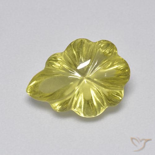 3.41ct Natural amarelo médio Quartzo, Chique, Transparente