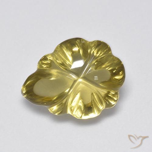 4.52ct Natural amarelo médio Quartzo, Chique, Transparente