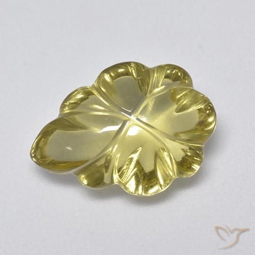 4.25ct Natural Amarelo Terroso Quartzo, Chique, Transparente