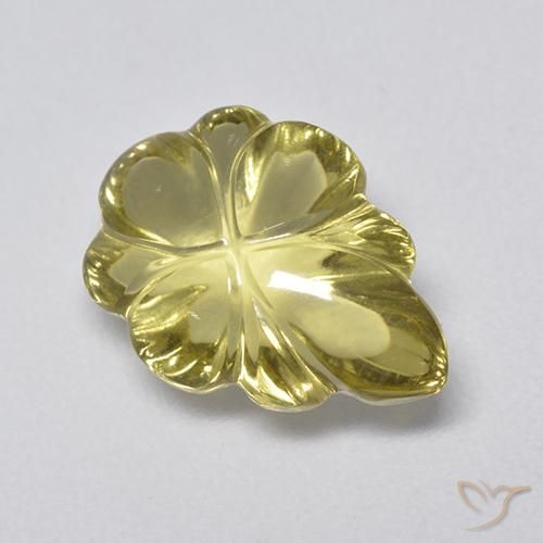 Quartzo Amarelo Terroso Natural 4.25ct, Chique, Transparente