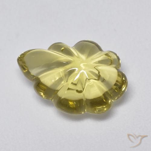 Quartzo Amarelo Terroso Natural 4.25ct, Chique, Transparente