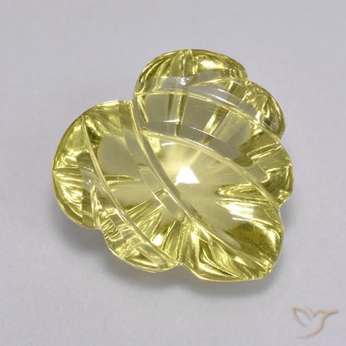 Quartzo Amarelo Dourado Claro Natural 4.87ct, Chique, Transparente
