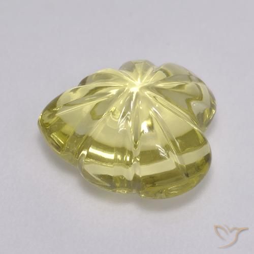 Quartzo Amarelo Dourado Claro Natural 4.87ct, Chique, Transparente
