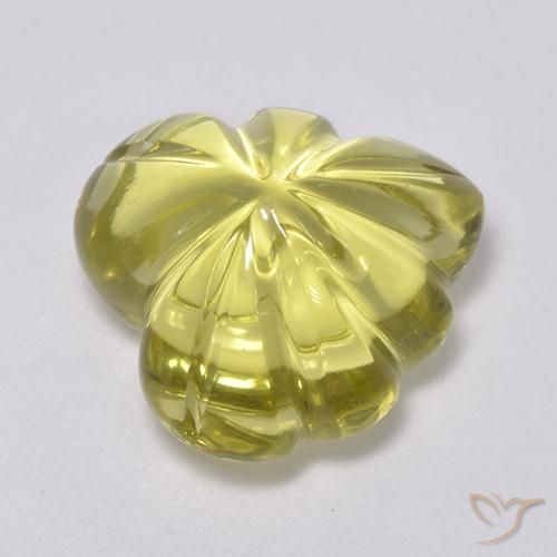 Quartzo Luz amarela Natural 7.36ct, Chique, Transparente