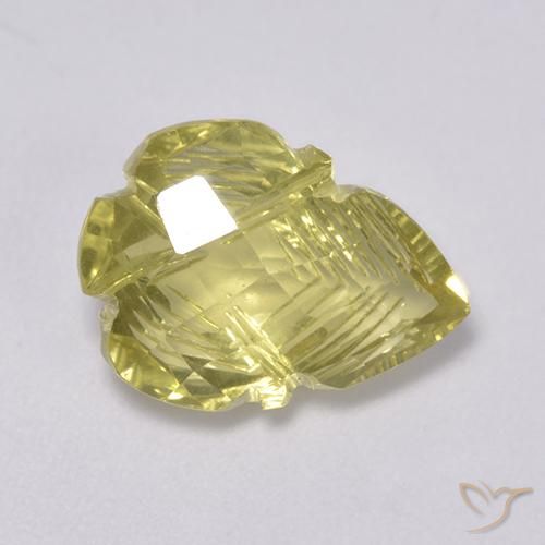 Quartzo Luz amarela Natural 4.19ct, Chique, Transparente