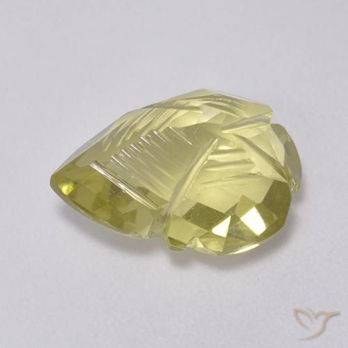 Quartzo Luz amarela Natural 4.19ct, Chique, Transparente