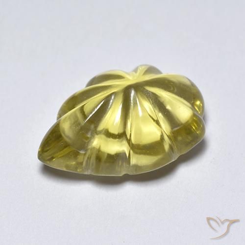 Quartzo Amarelo Dourado Claro Natural 5.10ct, Chique, Transparente