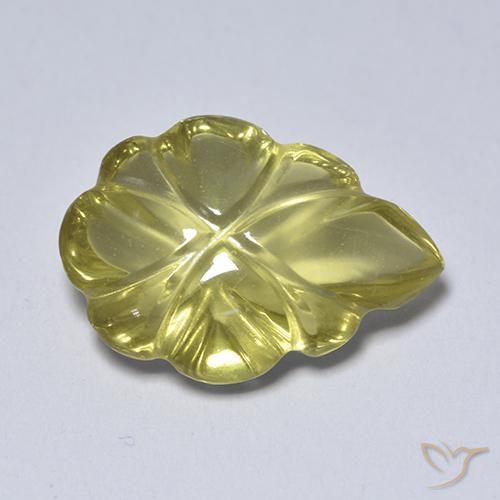 4.34ct Natural amarelo suave Quartzo, Chique, Transparente