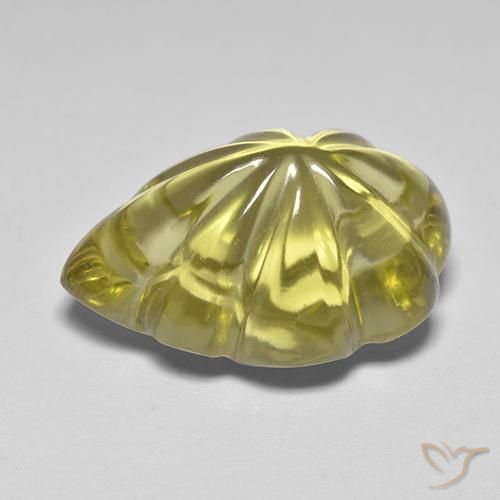 Quartzo Amarelo Dourado Claro Natural 6.98ct, Chique, Transparente