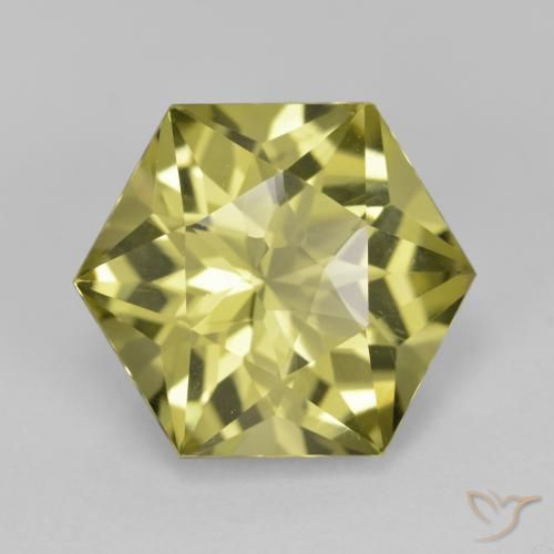 7.26ct Natural amarelo médio Quartzo, Chique, VVS-VS