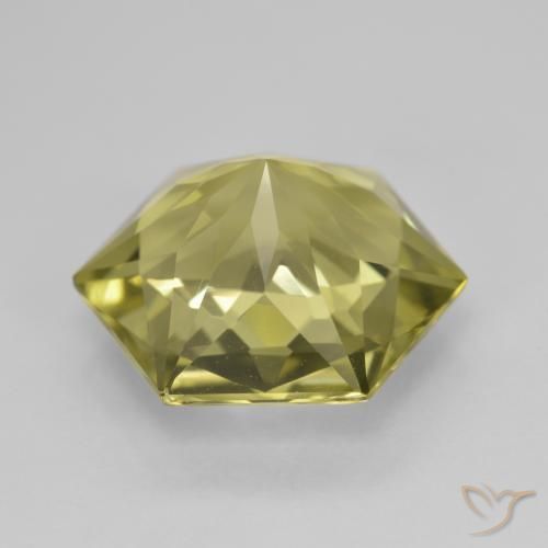 Quartzo amarelo médio Natural 7.26ct, Chique, VVS-VS