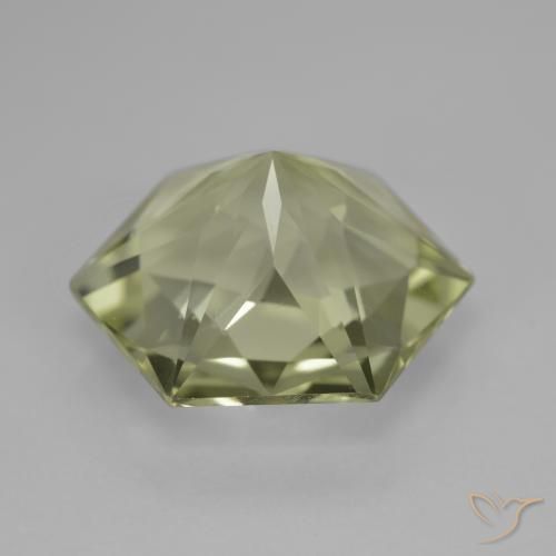 Quartzo Amarelo claro Natural 9.38ct, Chique, VVS-VS