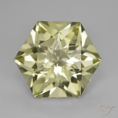 9.20ct Natural Amarelo claro Quartzo, Chique, VVS-VS