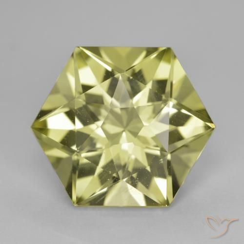 7.57ct Natural amarelo médio Quartzo, Chique, VVS-VS