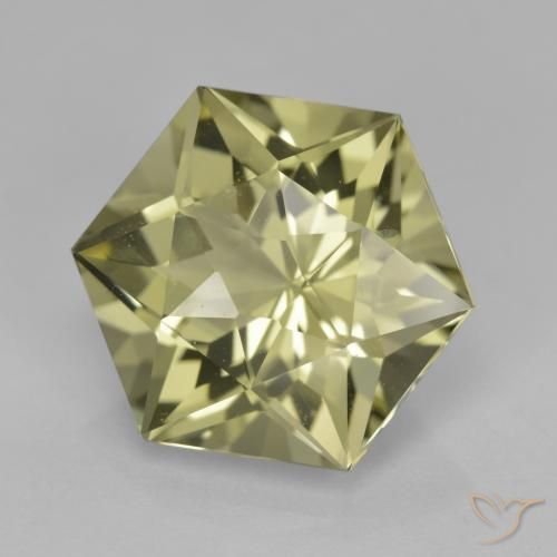 Quartzo Luz amarela Natural 7.82ct, Chique, VVS