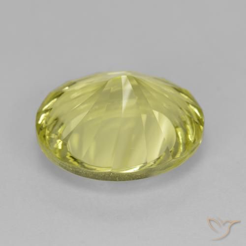 Quartzo amarelo médio Natural 6.98ct, oval, VVS
